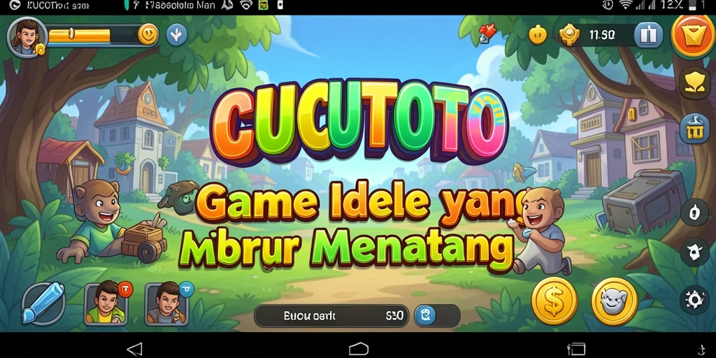 Tangkapan layar gameplay <strong>CUCUTOTO</strong> yang menampilkan momen seru dalam permainan Idle.