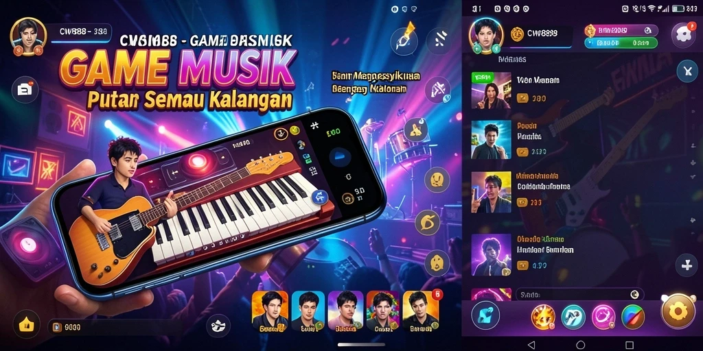 Tampilan gameplay CW8888 yang mengasyikkan dan interaktif.