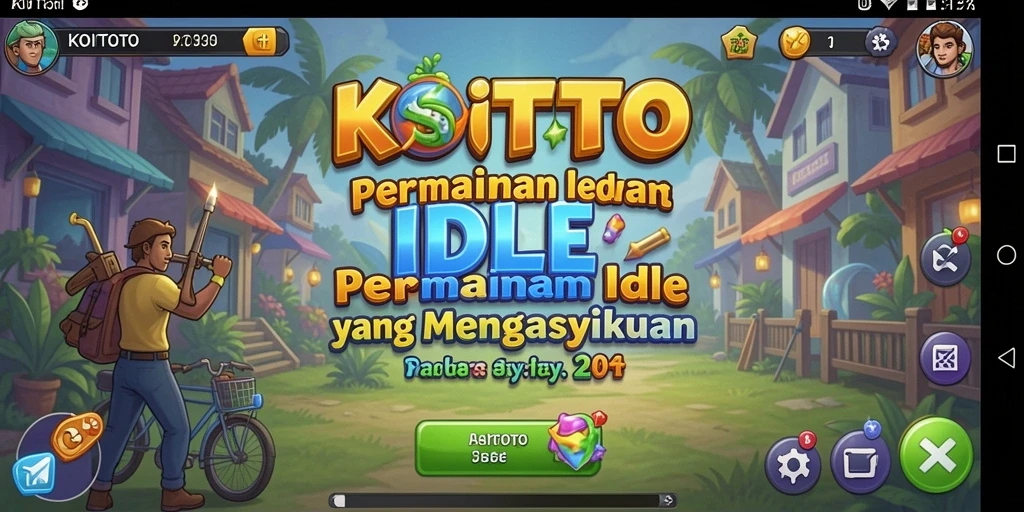 Tampilan screenshot utama KOITOTO menampilkan gameplay yang menawan dan menarik.
