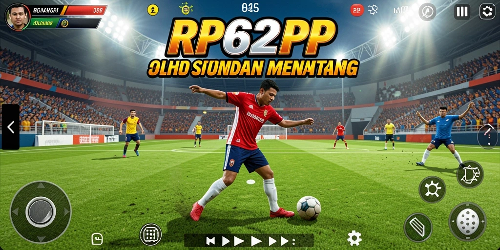 Tampilan gameplay seru dari RP62RP dengan aksi olahraga yang menyenangkan.