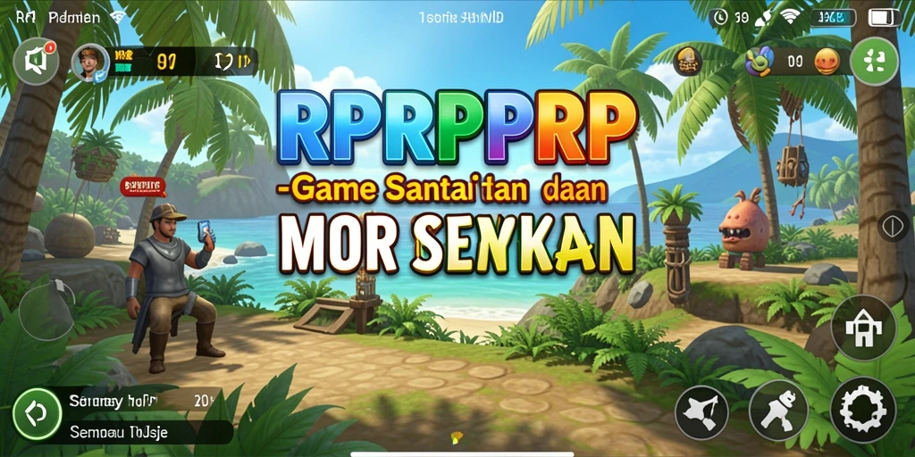 Tampilan gameplay seru dan penuh warna dari RPRPRP.