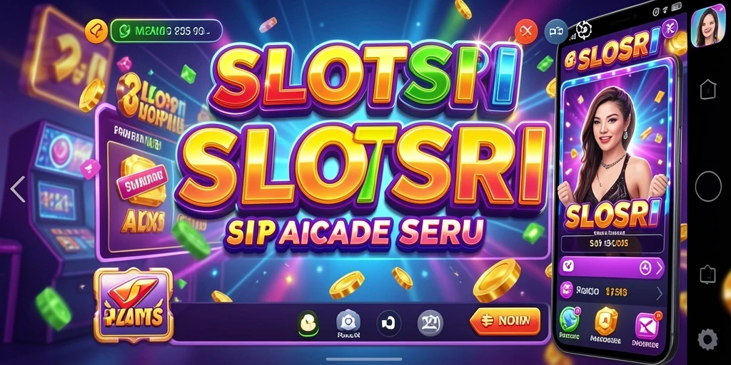 Screenshot gameplay SLOTSRI yang menampilkan mesin slot yang menarik.