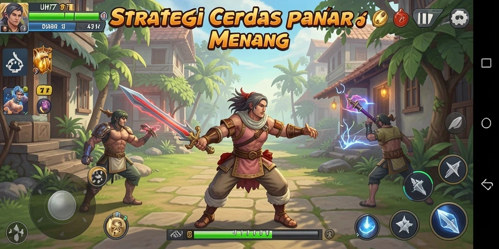Screenshot UH77 menampilkan aksi strategi yang mendebarkan.
