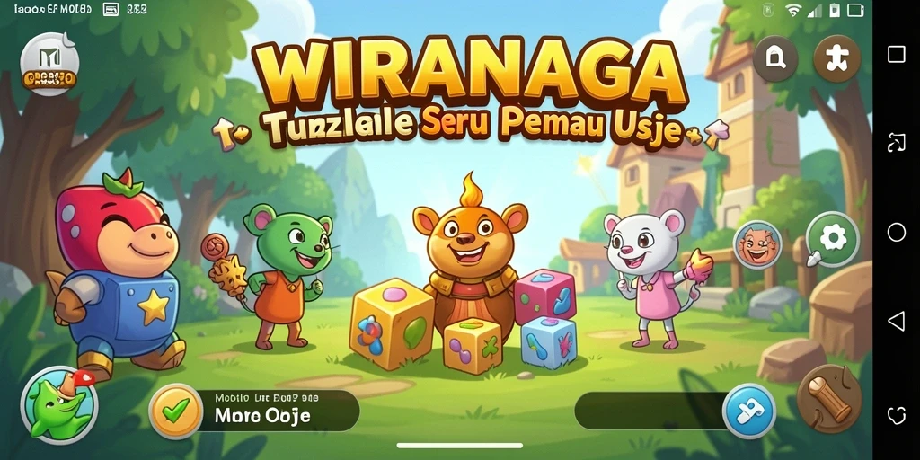 Gameplay WIRANAGA yang penuh tantangan dan seru.